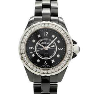 Chanel J12 H2571 Black Dial Women's Watch
